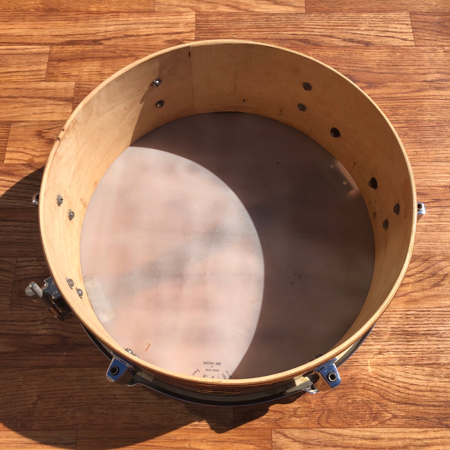 Vintage Kent 5x14 Snare Drum Gold Sparkle