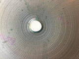 14" Vintage Italian Zanchi Revere Paper Thin Hi Hat Cymbals UFIP K 608g/636g #494