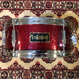 Vintage Torodor 5x14 MIJ Snare Drum Red Sparkle
