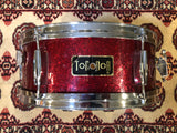 Vintage Torodor 5x14 MIJ Snare Drum Red Sparkle