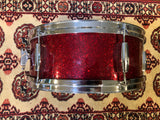 Vintage Torodor 5x14 MIJ Snare Drum Red Sparkle