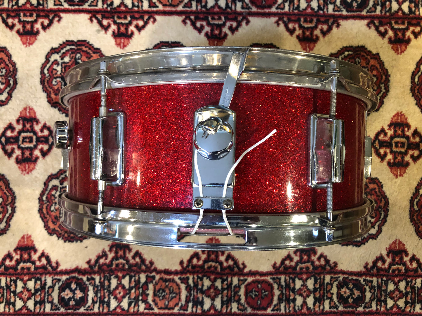 Apollo 5.5x14 Snare Drum Red Sparkle MIJ