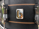 British Drum Company 6.5x14 Merlin Snare Drum 20-Ply Maple/Birch Black Tulip