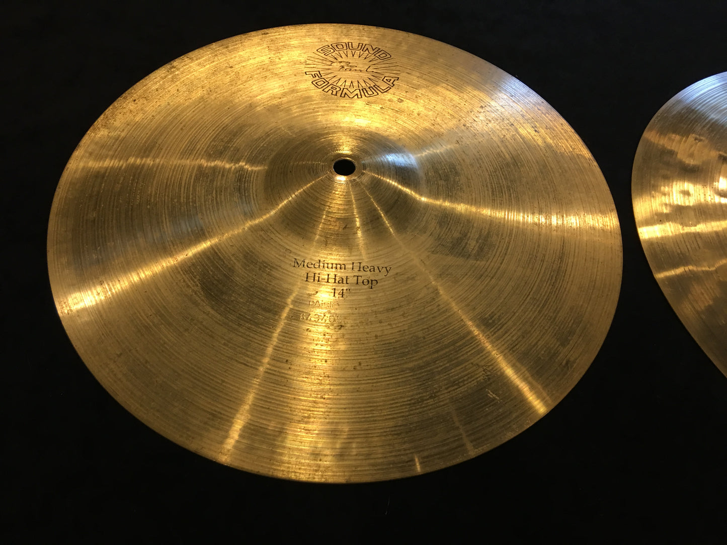 14" Paiste 1986 Sound Formula Medium Heavy Hi-Hat Cymbals