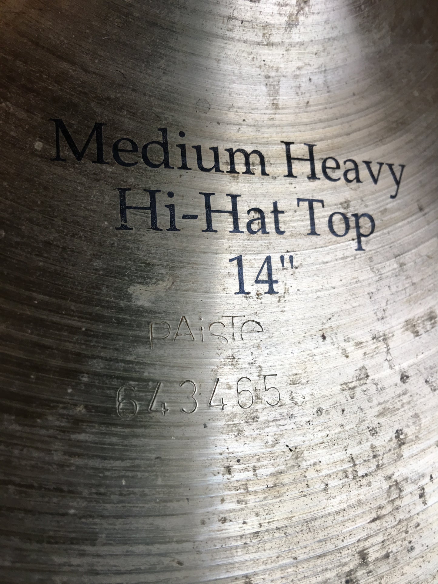 14" Paiste 1986 Sound Formula Medium Heavy Hi-Hat Cymbals