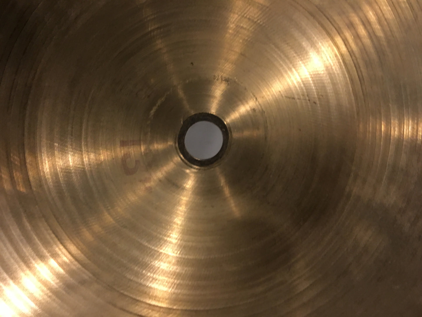 13" Paiste Formula 602 Pre Serial Number 1960s Hi-Hat Cymbals 604g/756g #485