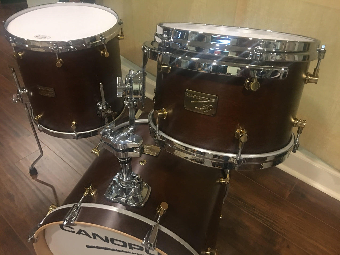 Canopus NV60-M1 Neo-Vintage 60s Model Bop Kit - Bitter Brown Oil