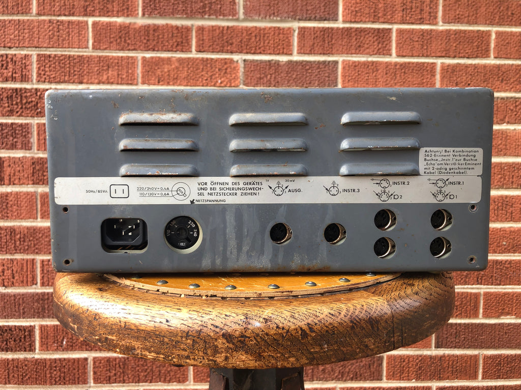 1960s Dynacord Echocord Super Tape Echo Delay Unit Black S62 Drugan's