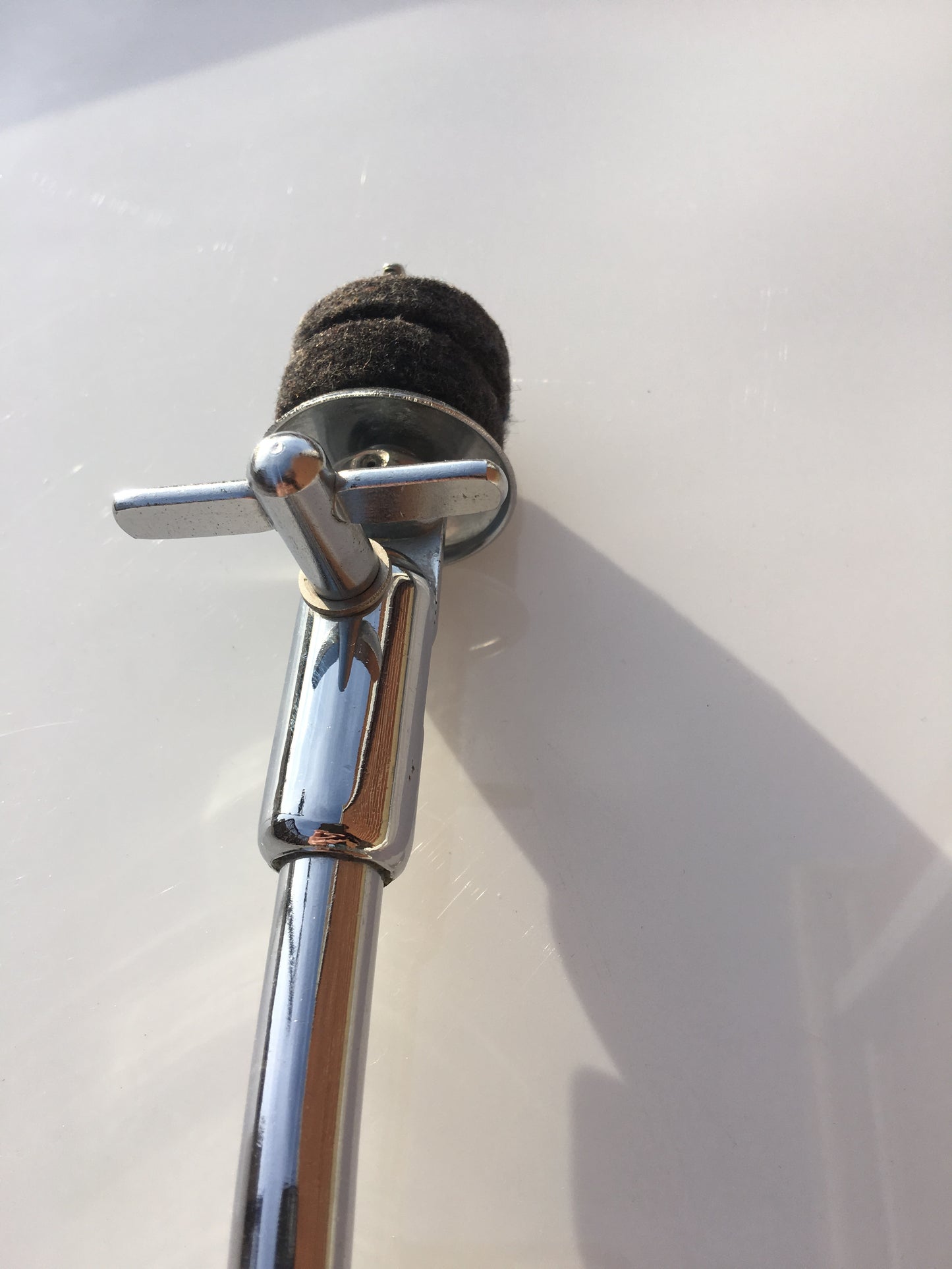 Vintage 1960's / 70's Slingerland Drum Set Cymbal L Arm Stand Clean !