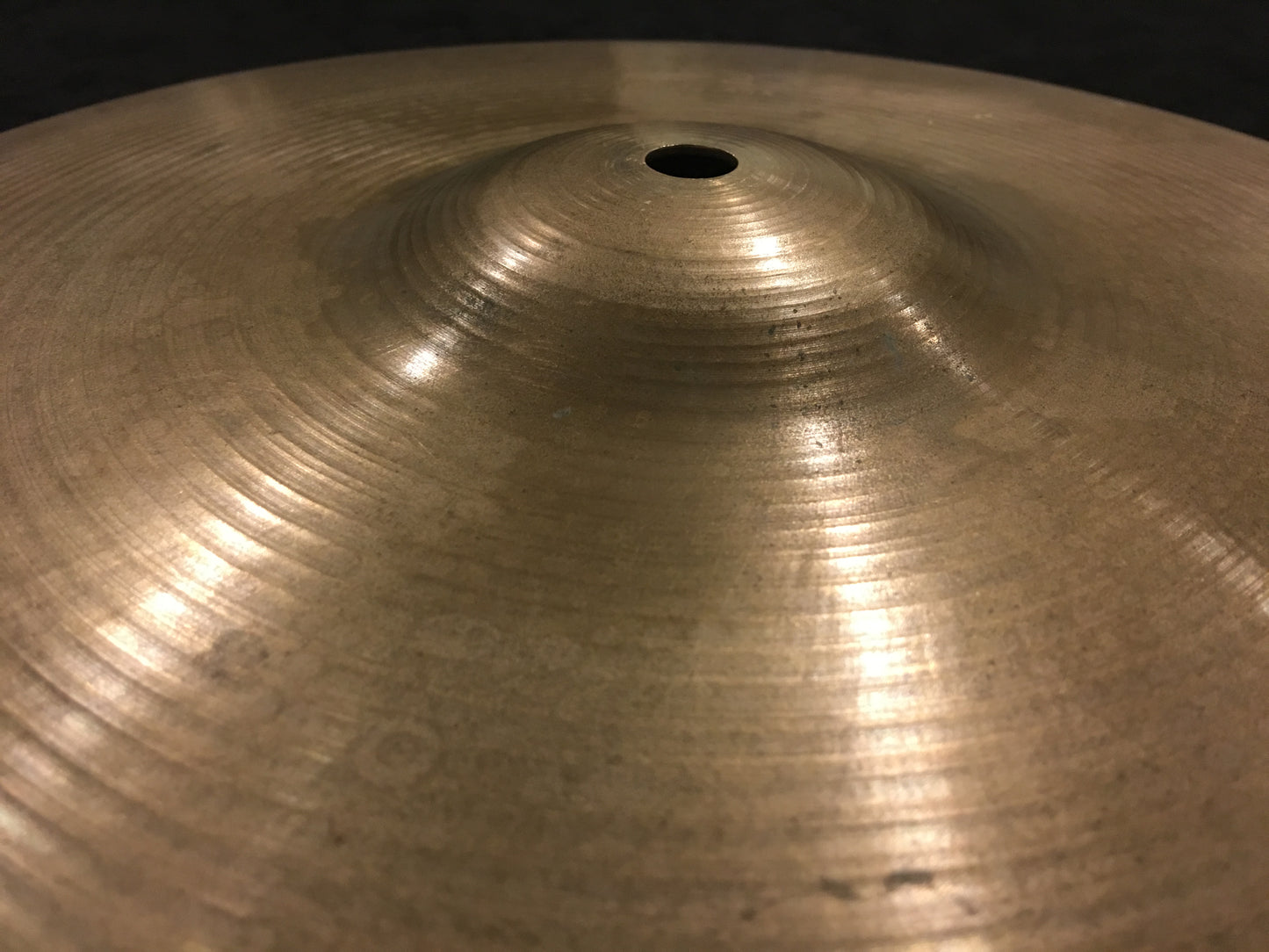 13" Paiste Formula 602 Pre Serial Number 1960s Hi-Hat Cymbals 708g/738g #362
