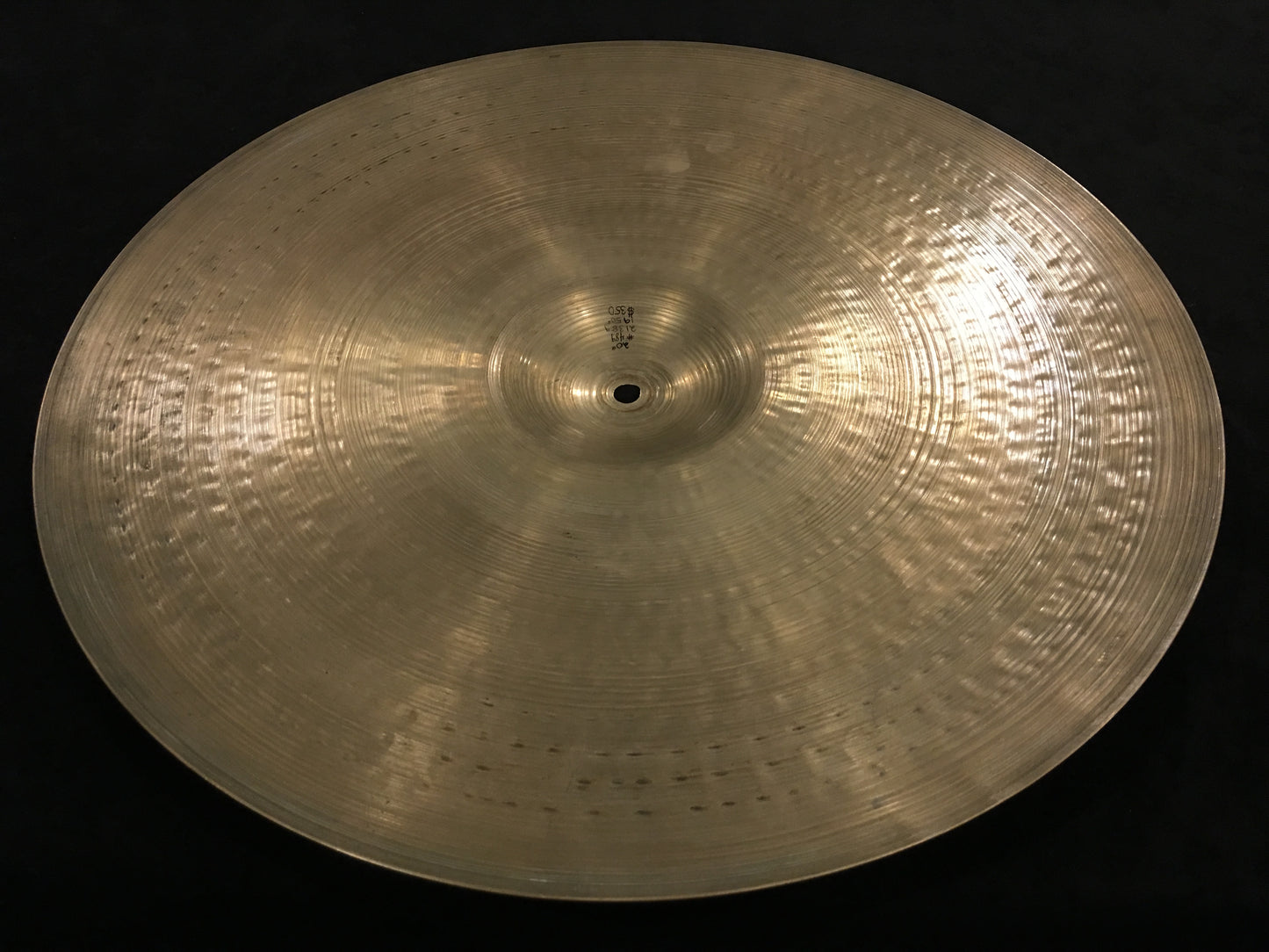 20" 1950s Zildjian A Ride Cymbal 2138g #489