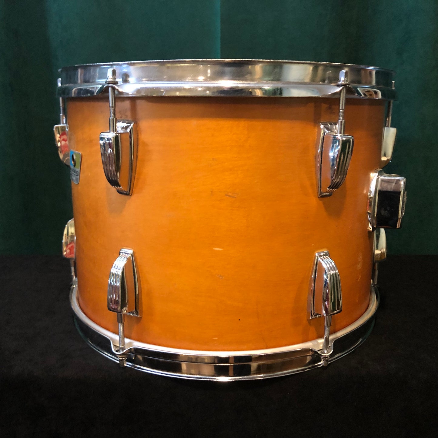 1970s Ludwig 10x14 Thermogloss Tom Drum Natural