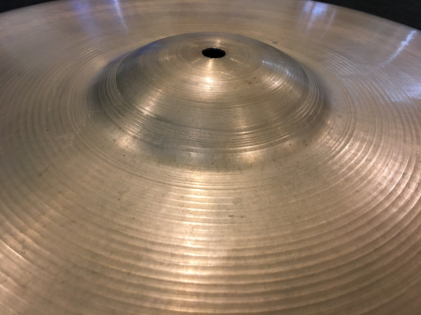 22" Zildjian A 1950's Hollow Block Large Stamp Ride Cymbal 2574g #523