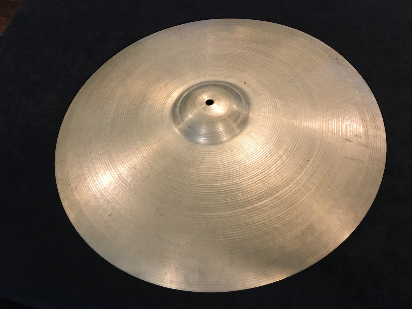 22" Zildjian A 1950's Hollow Block Large Stamp Ride Cymbal 2574g #523