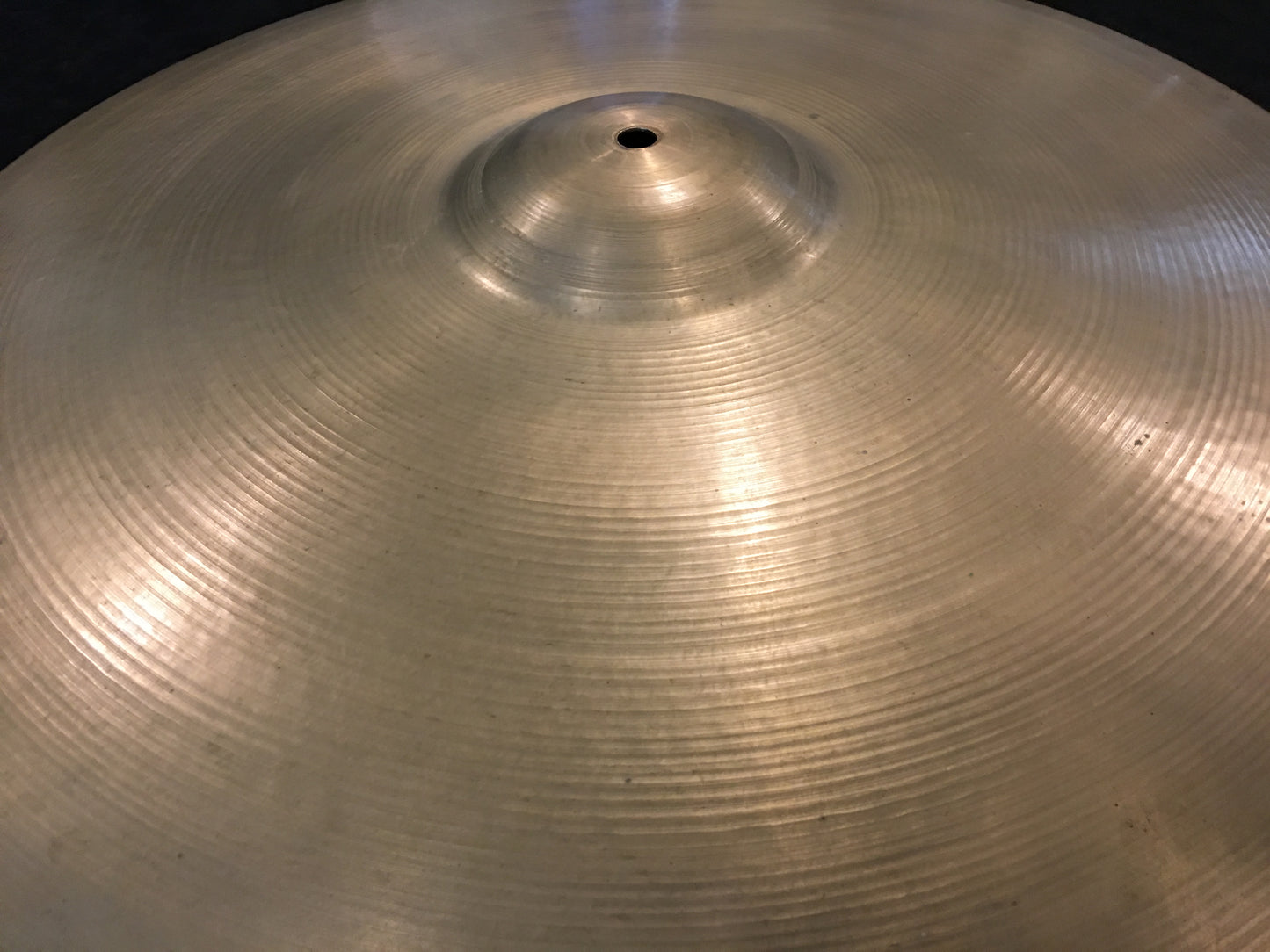 22" Zildjian A 1950's Hollow Block Large Stamp Ride Cymbal 2574g #523