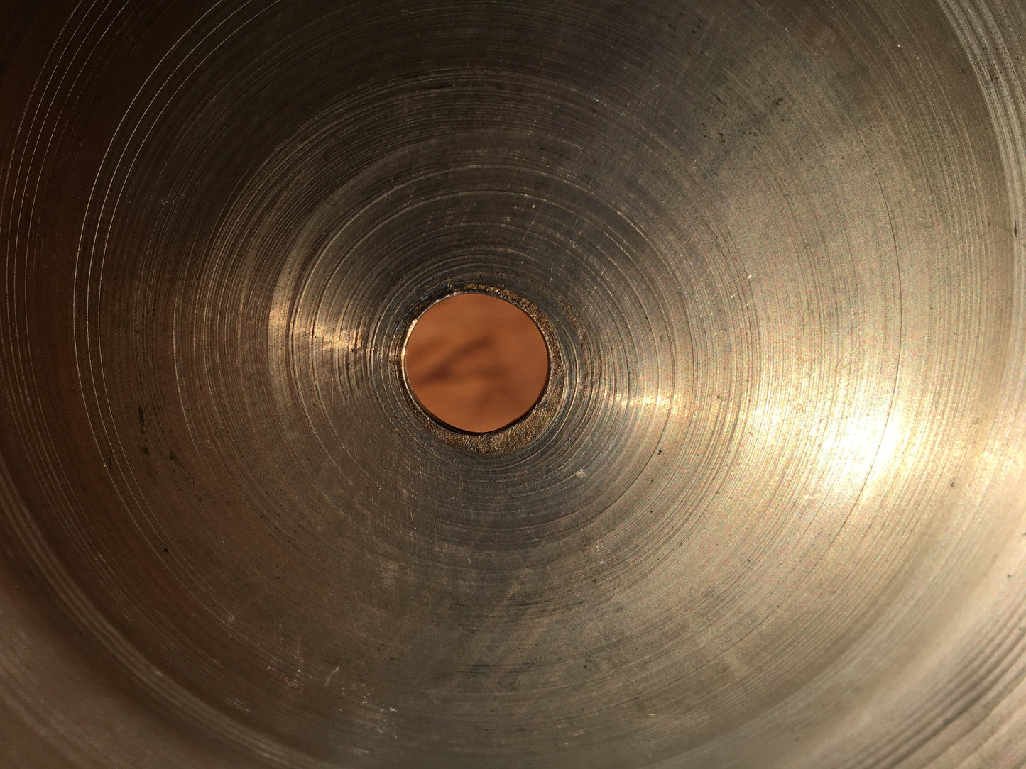 22" Zildjian A 1950's Hollow Block Large Stamp Ride Cymbal 2574g #523