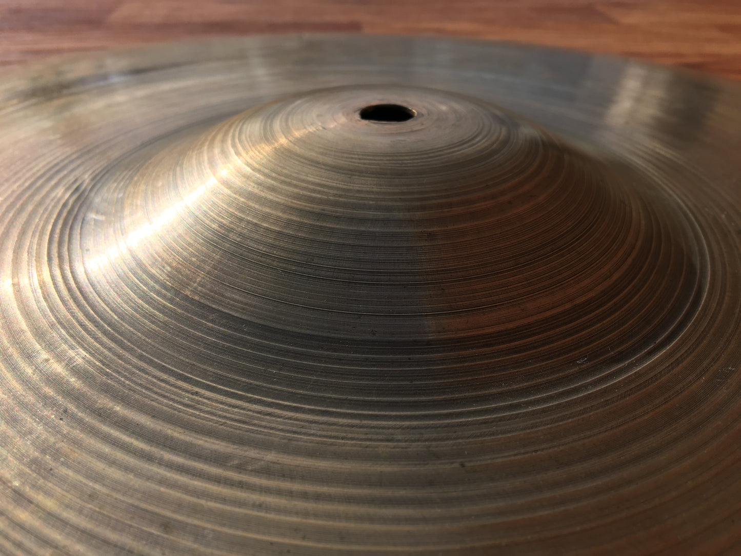 19" Zildjian A 1950's Block Stamp Hammered Crash / Ride Sizzle Cymbal 1836g #524