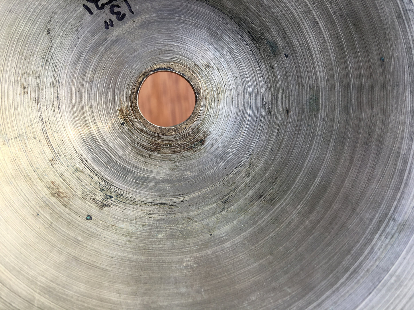 13" 1940's Zildjian A Pre Trans/2nd Stamp Sizzle Splash Cymbal 488g #521