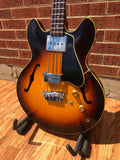 1969 Gibson EB-2 Bass Guitar Sunburst EB2 Original Case