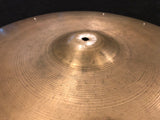 20" Zildjian A 1940s-50s Trans Stamp Sizzle Crash Ride Cymbal 1916g #699