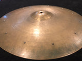 20" Zildjian A 1940s-50s Trans Stamp Sizzle Crash Ride Cymbal 1916g #699