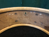 1950s/ Early 1960s WFL Ludwig 5.5x14 White Marine Pearl Snare Drum Shell