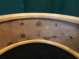 1950s/ Early 1960s WFL Ludwig 5.5x14 White Marine Pearl Snare Drum Shell