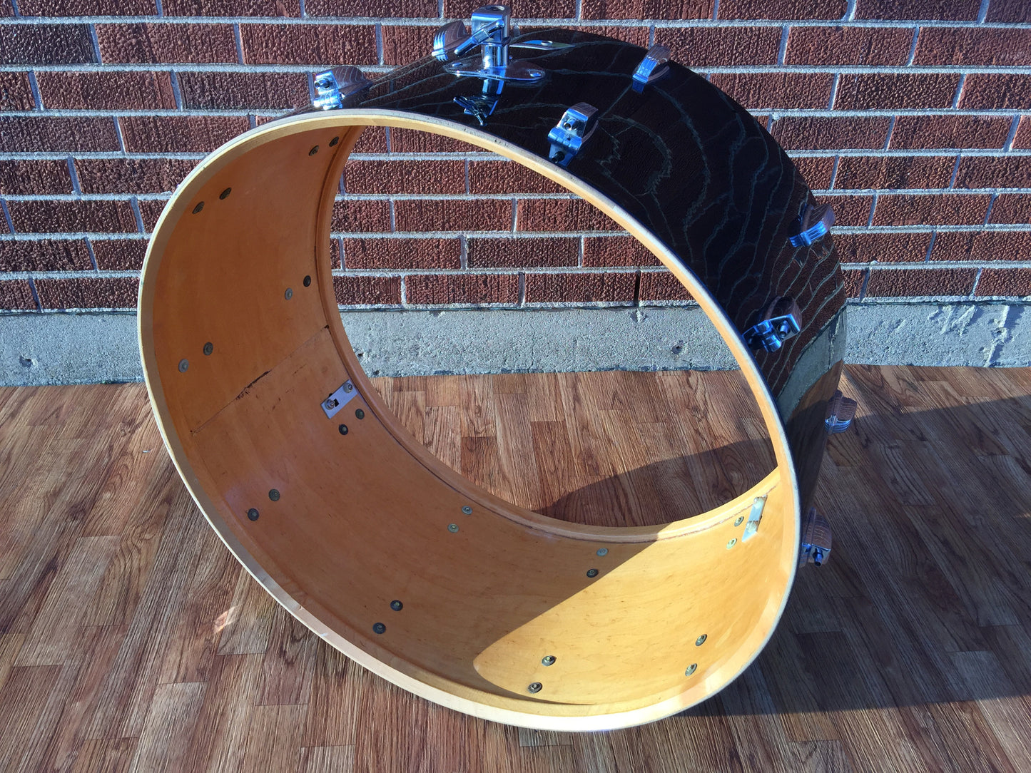 Ludwig 1970 Black Cortex Set with 14"x28" Bass Drum!