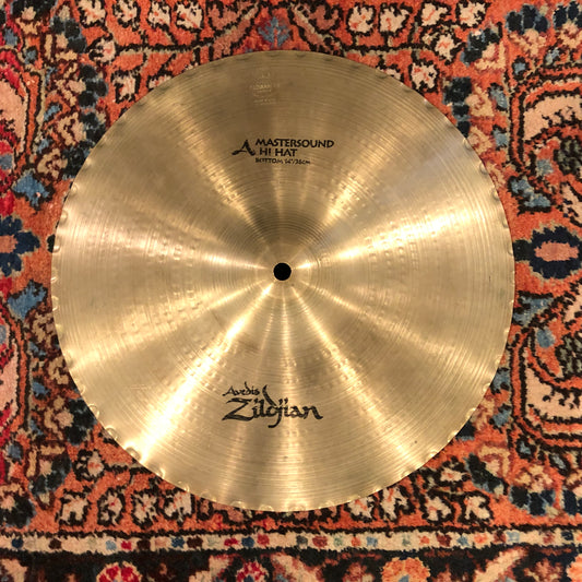 14" Zildjian A Mastersound Hi-Hat Bottom Single Cymbal 1422g #808