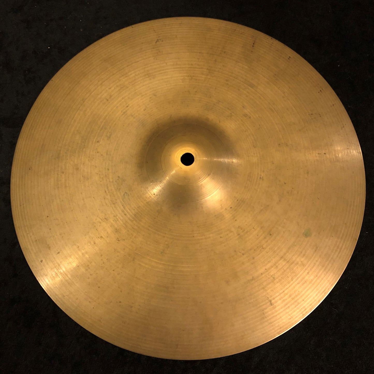 14" Zildjian A Early 1970s Hi-Hat Cymbal 844g #397