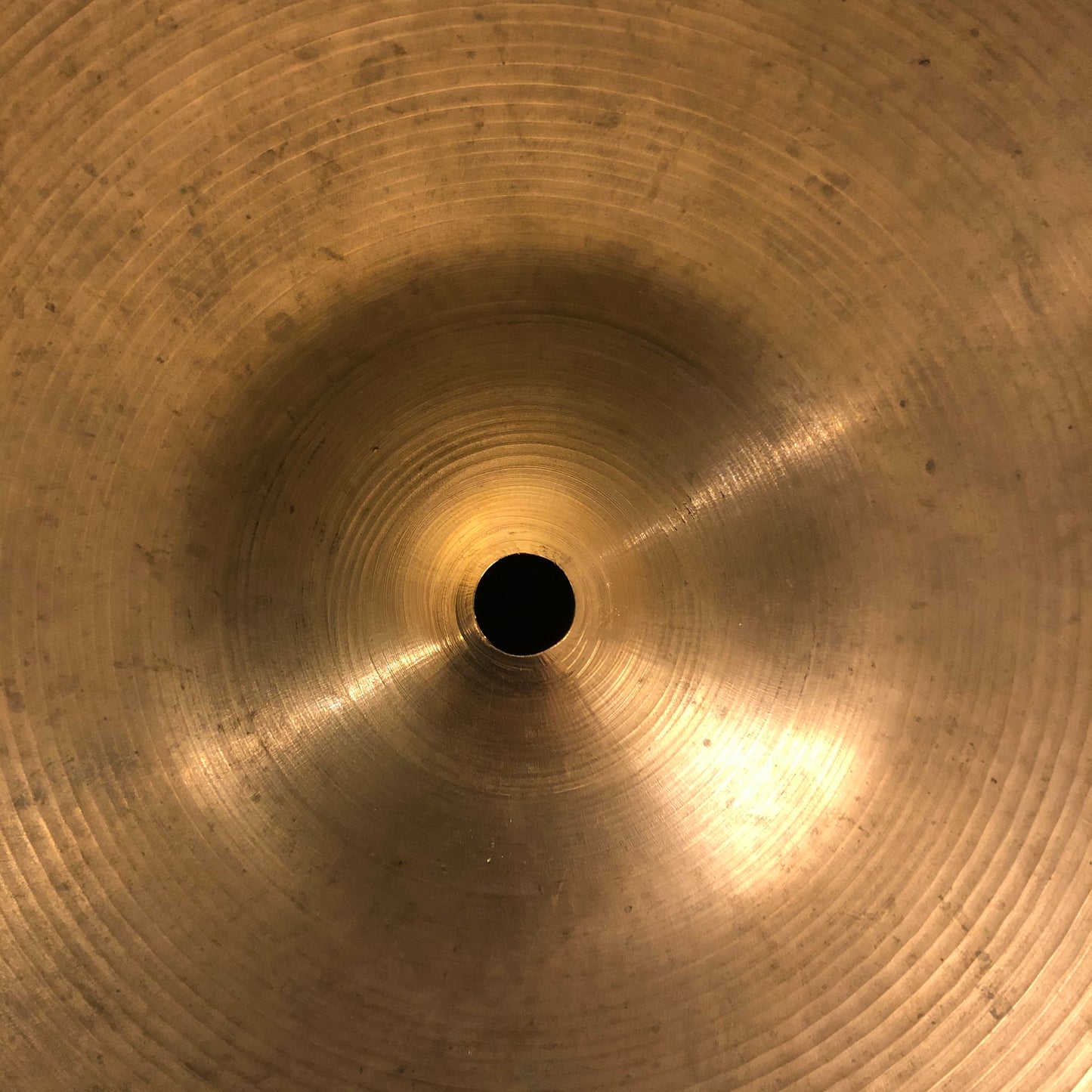 14" Zildjian A Early 1970s Hi-Hat Cymbal 844g #397