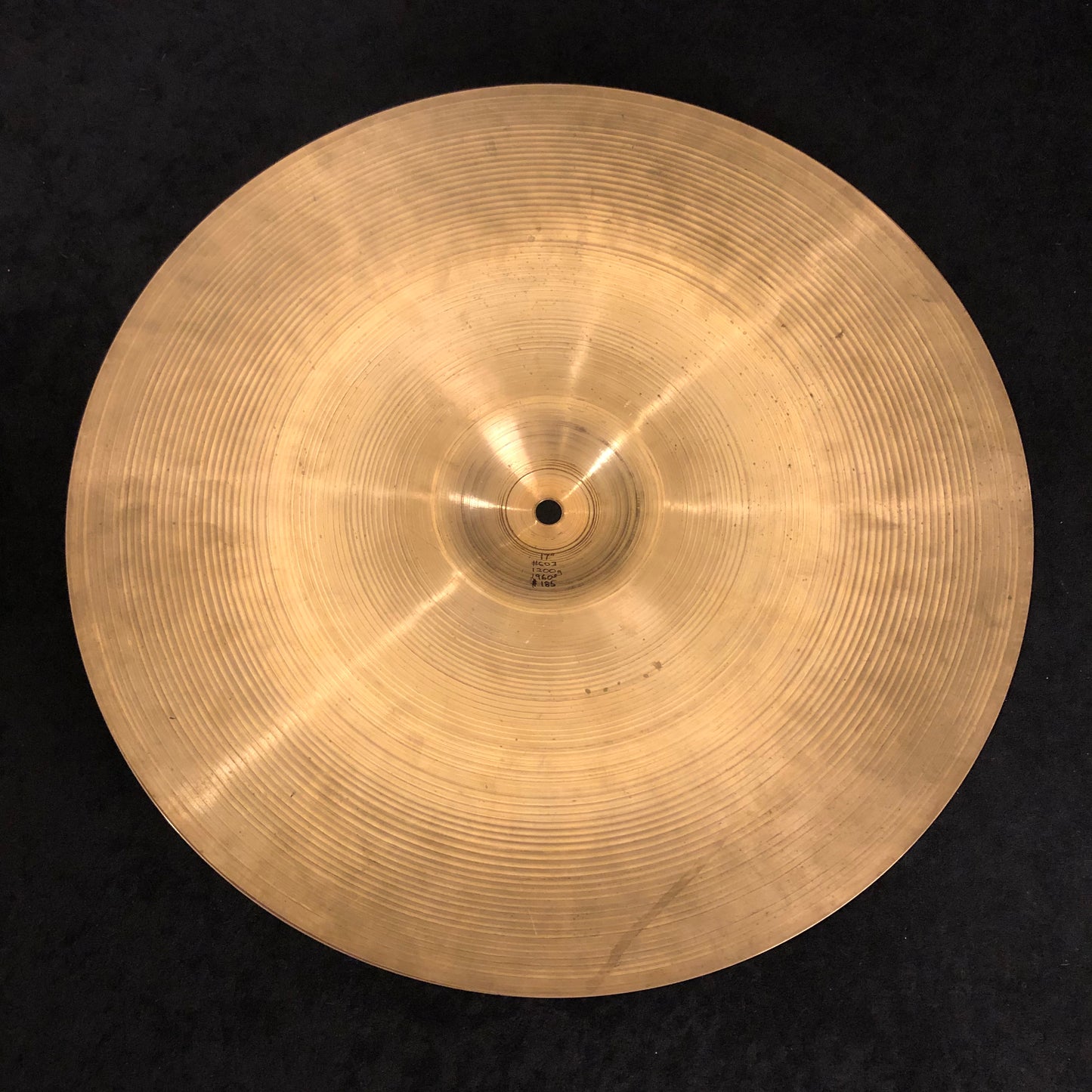 17" Zildjian A 1960s Crash Cymbal 1200g #603