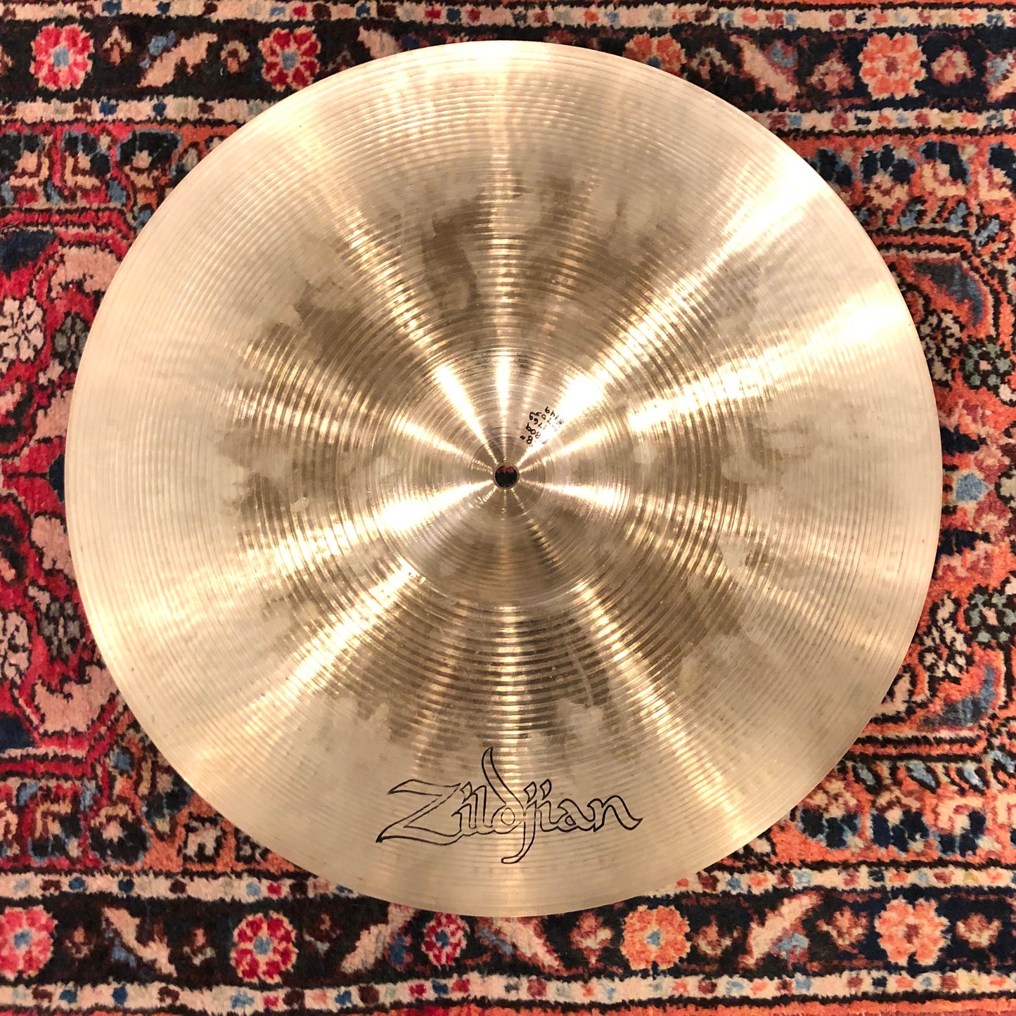 18" Zildjian A 1970s Crash Ride Cymbal 1476g #809