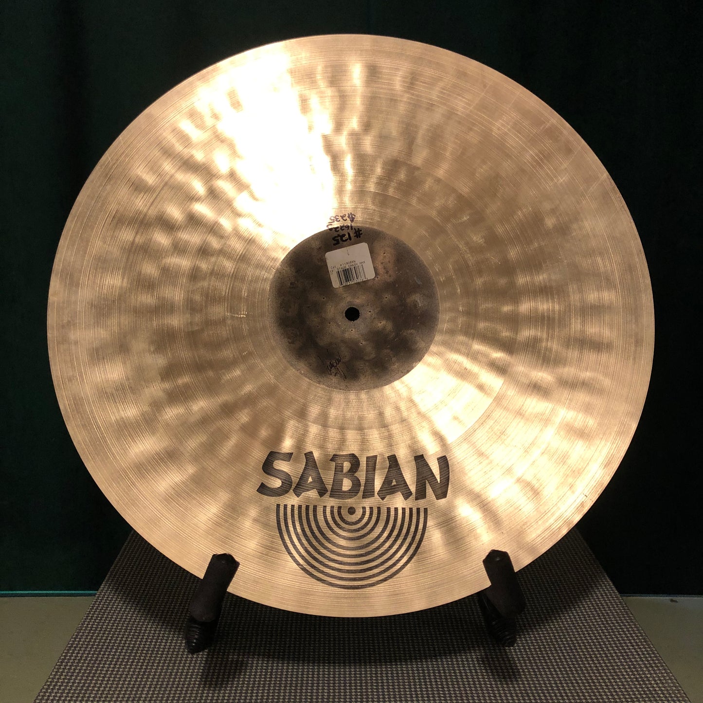 19" Sabian HHX Stage Crash Cymbal #125