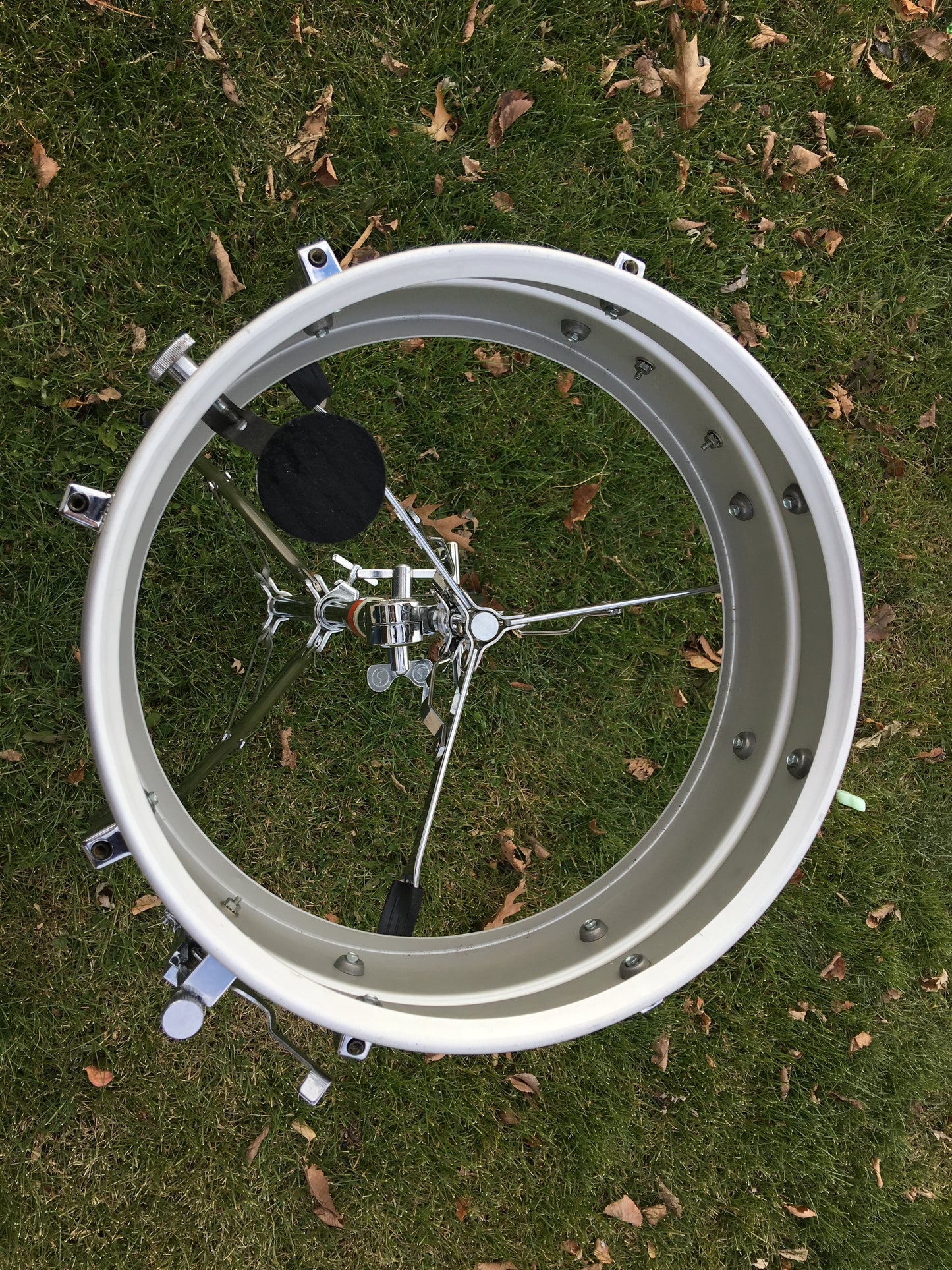 1979-80 Ludwig Acrolite Blue & Olive 5x14 Snare Drum #2166XXX