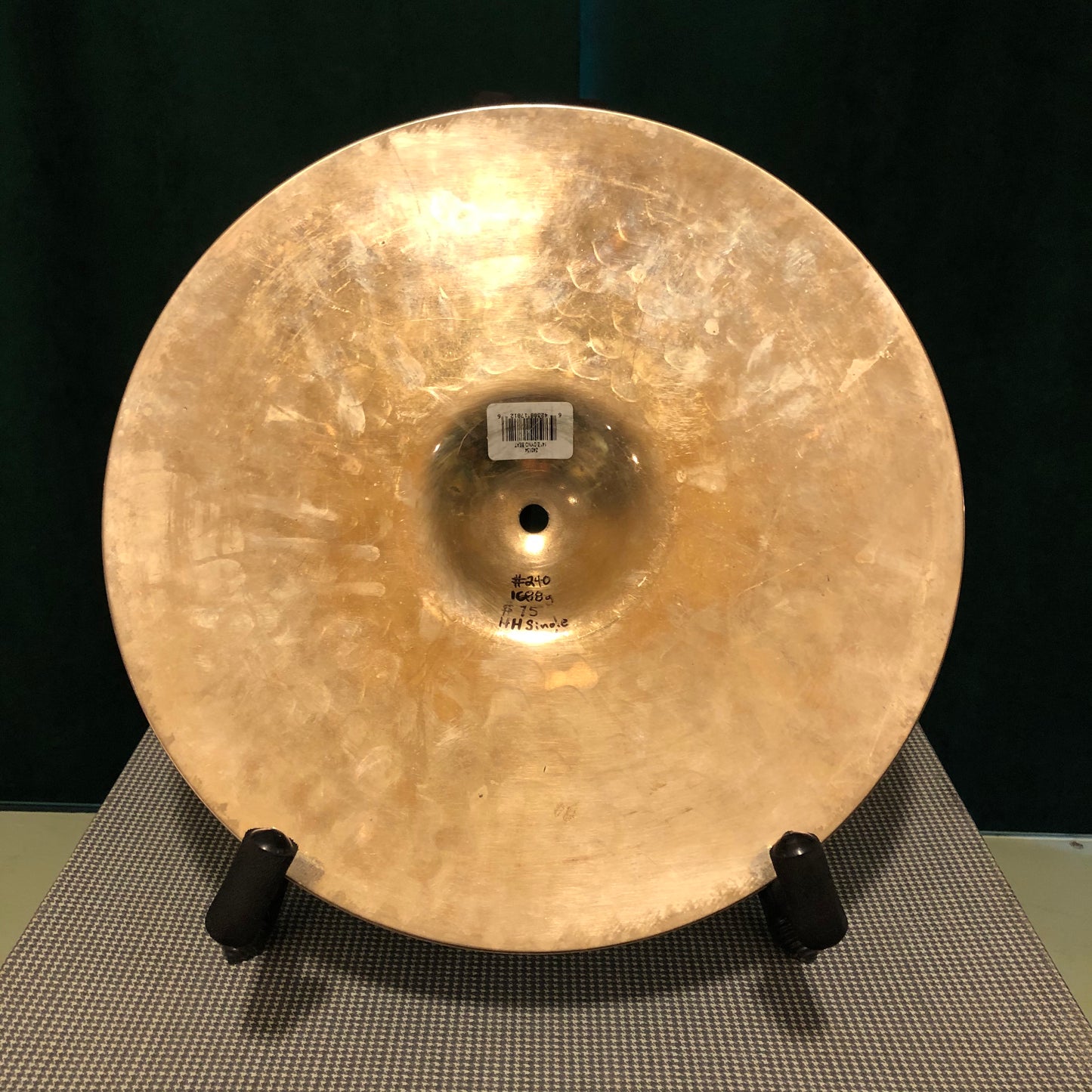 14" Zildjian 2001 Z Custom Dyno Beat Hi-Hat Bottom Single Cymbal 1688g #240