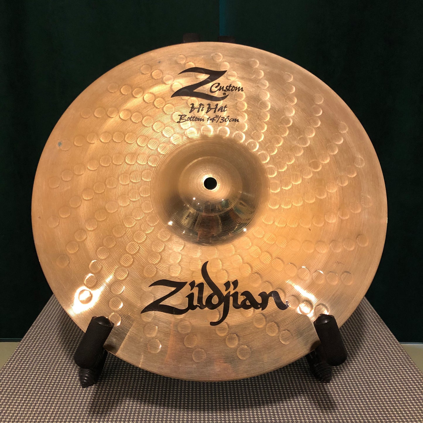 14" Zildjian 2003 Z Custom Hi-Hat Bottom Single Cymbal 1428g
