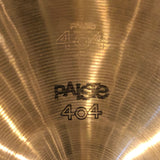 14" Paiste 1970s 404 Medium Hi-Hat Cymbal Pair 594g/692g #817