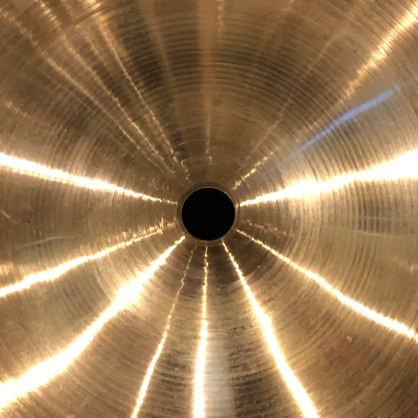 14" Paiste 1970s 404 Medium Hi-Hat Cymbal Pair 594g/692g #817