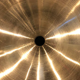 14" Paiste 1970s 404 Medium Hi-Hat Cymbal Pair 594g/692g #817