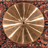 14" Paiste 1970s 404 Medium Hi-Hat Cymbal Pair 594g/692g #817