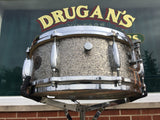 1960's Gretsch Renown Round Badge Snare Drum 5.5x14 Silver Sparkle