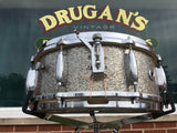 1960's Gretsch Renown Round Badge Snare Drum 5.5x14 Silver Sparkle