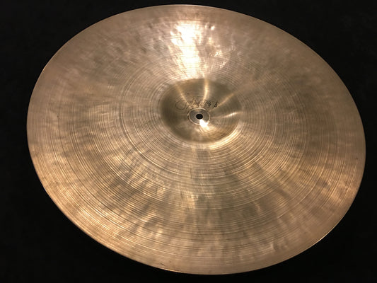 20" 1959 Zidljian Istanbul K Hand Hammered Turkish Ride Cymbal Intermediate Stamp 1740g