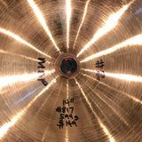 14" Paiste 1970s 404 Medium Hi-Hat Cymbal Pair 594g/692g #817