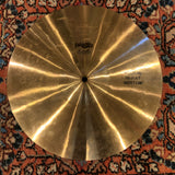 14" Paiste 1970s 404 Medium Hi-Hat Cymbal Pair 594g/692g #817