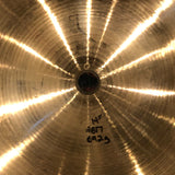 14" Paiste 1970s 404 Medium Hi-Hat Cymbal Pair 594g/692g #817