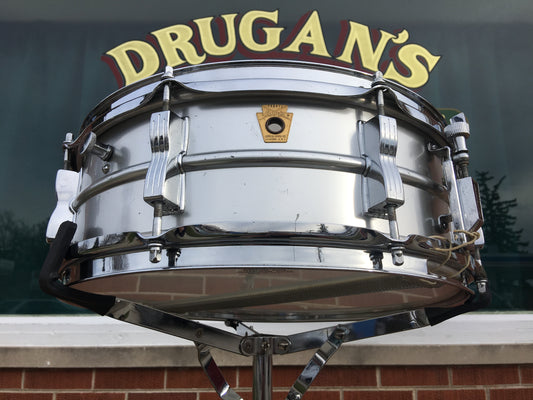 1969 Ludwig 5x14 Acrolite Keystone Snare Drum