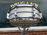 1979-80 Ludwig Acrolite Blue & Olive 5x14 Snare Drum #2166XXX