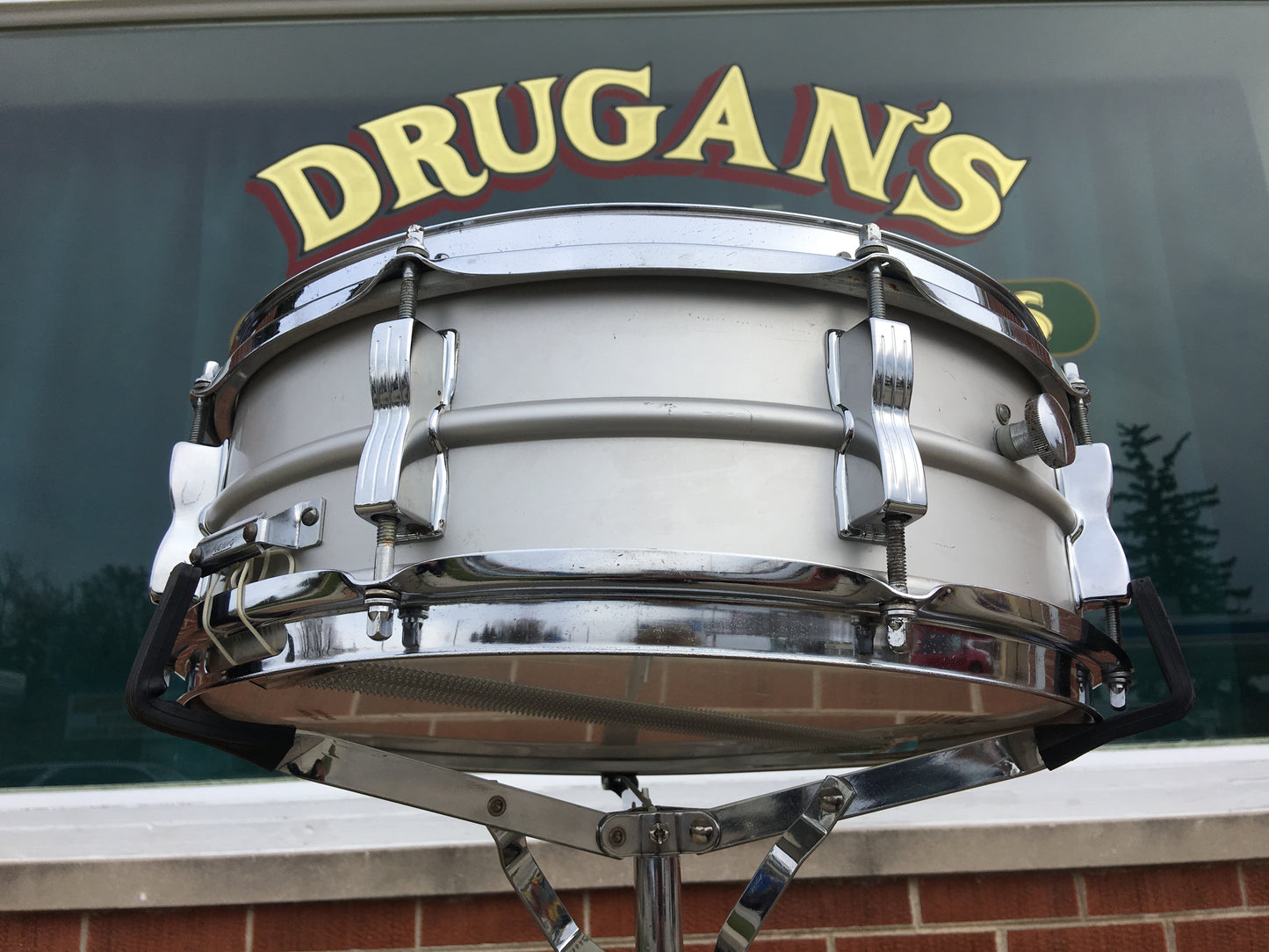 1979-80 Ludwig Acrolite Blue & Olive 5x14 Snare Drum #2166XXX